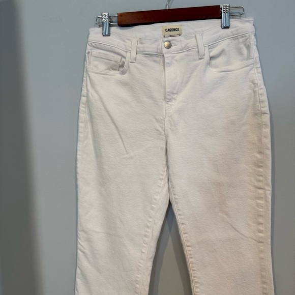 L'Agence White Kendra Jeans Size 29 - Picture 2 of 6